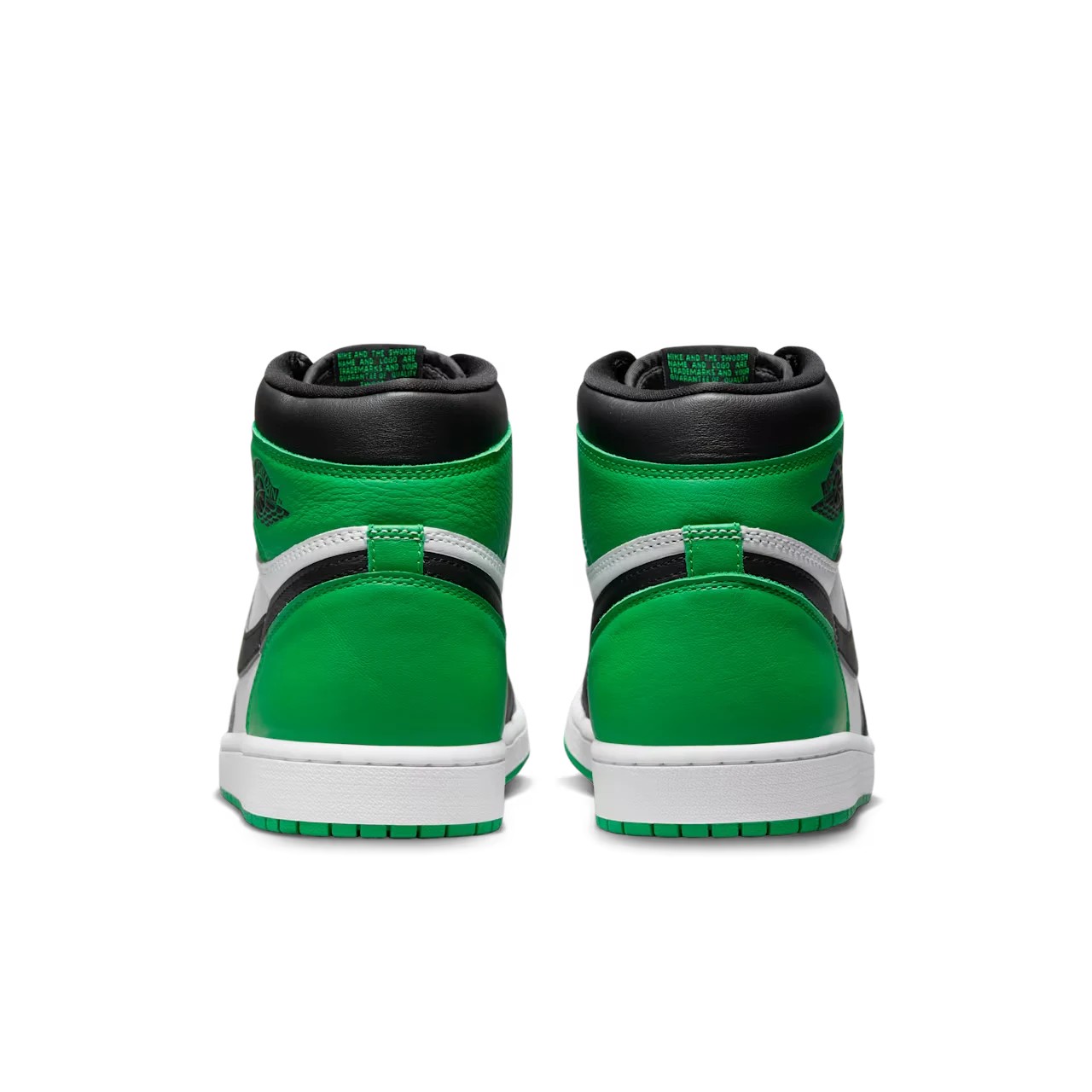 Air Jordan 1 High "Black and Lucky Green"