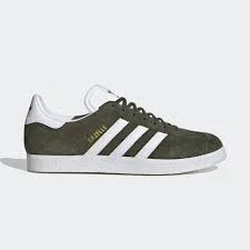 Gazelle Shoes "Night Cargo / Cloud White / Gold Metallic"