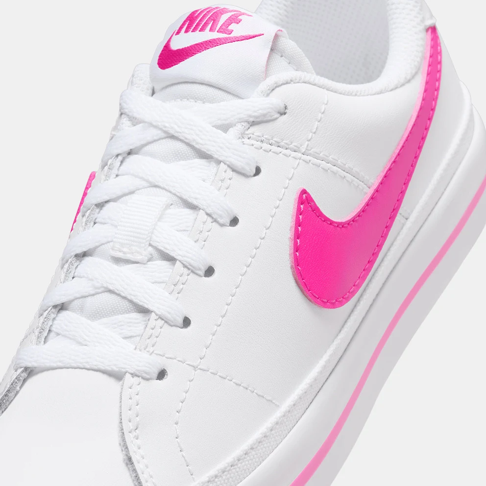 Nike Court Legacy GS 'White Laser Fuchsia'