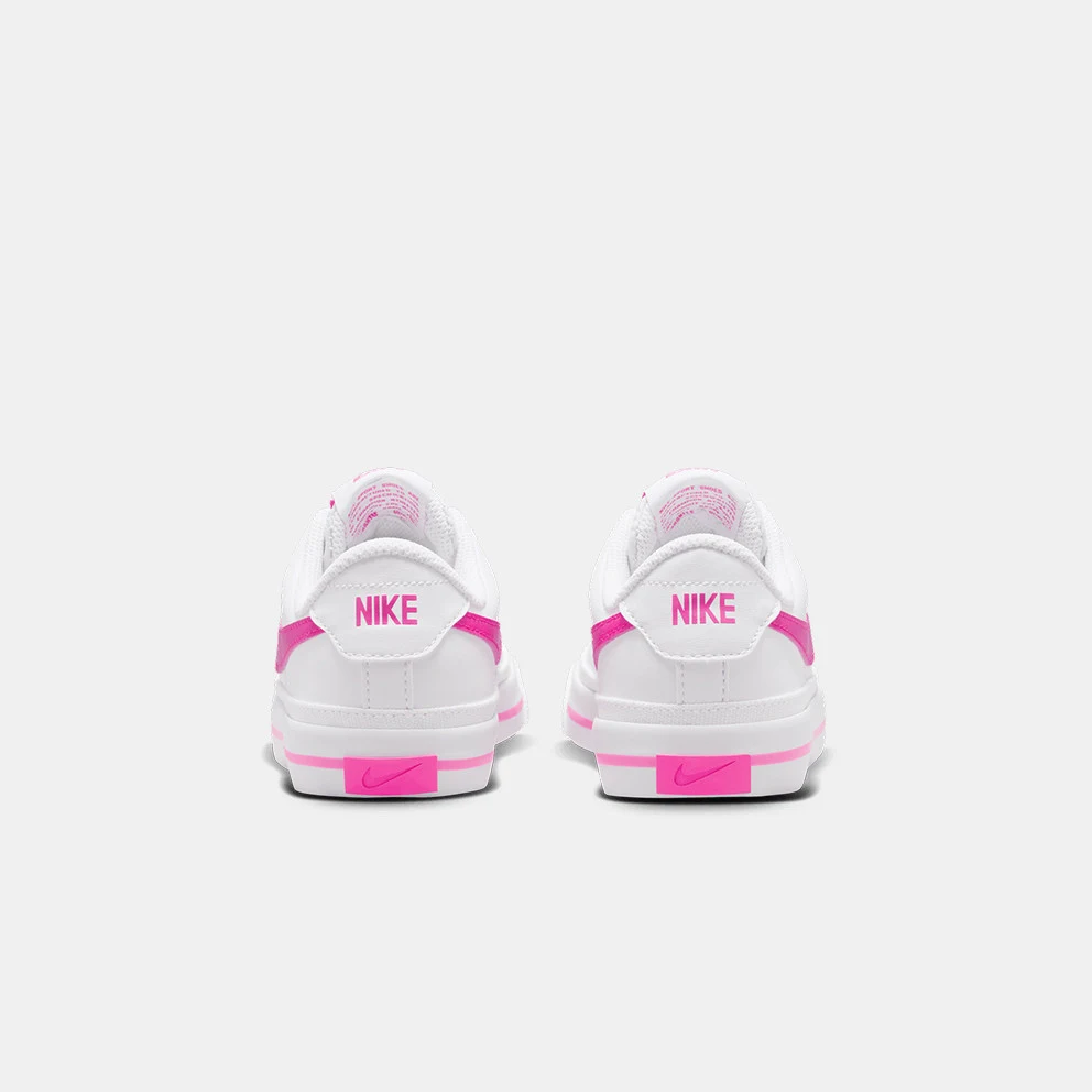 Nike Court Legacy GS 'White Laser Fuchsia'