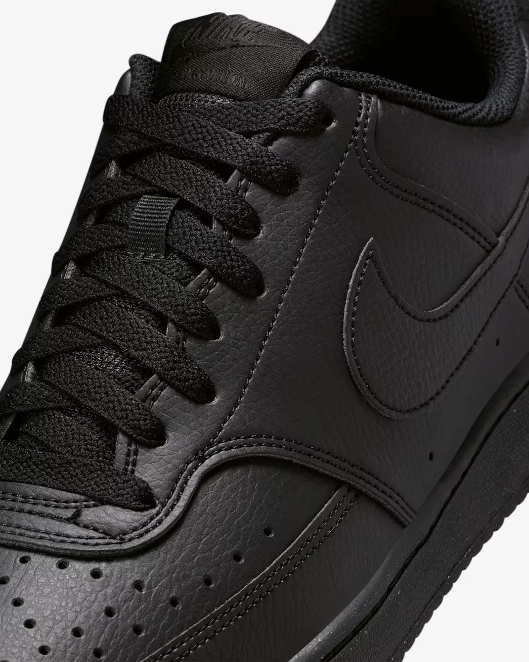 Nike Court Vision Low Next Nature "Black"