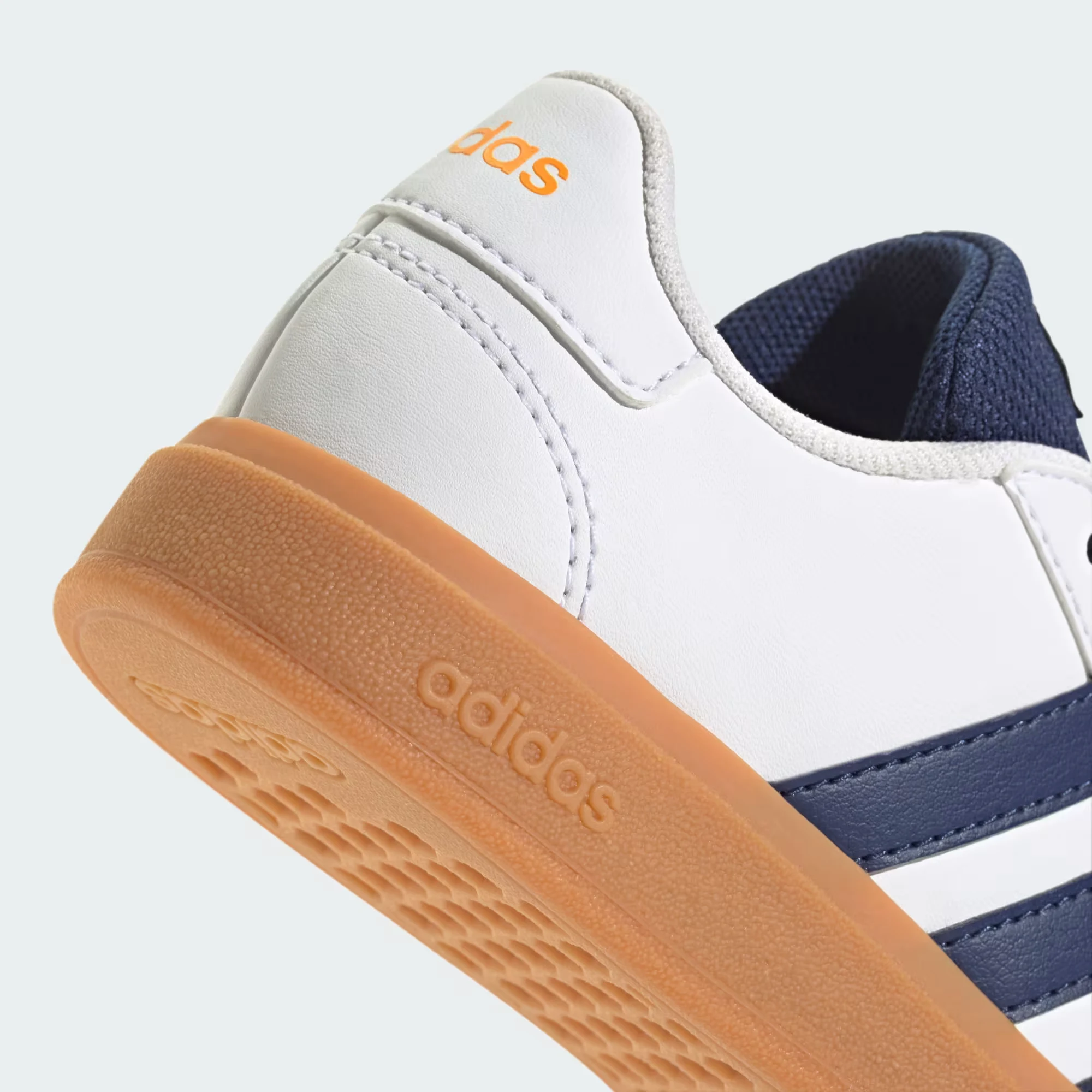 Grand Court Lifestyle Lace-Up Tennis Shoes "Cloud White"