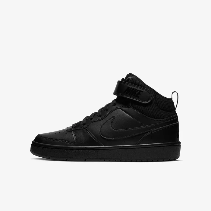 Nike Court Borough Mid 2 Black (GS)