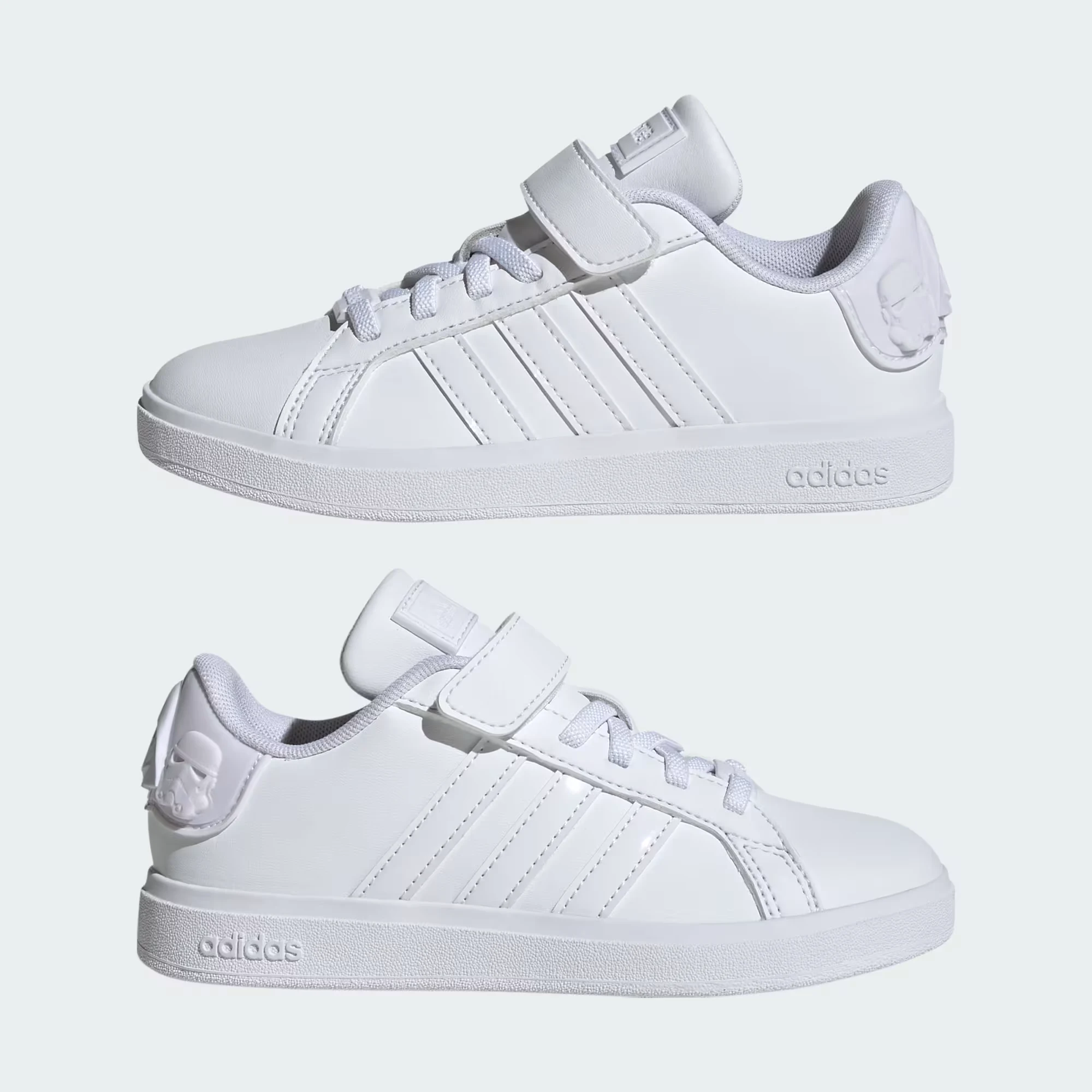 ADIDAS STAR WARS GRAND COURT 2.0 KIDS' SHOES "Cloud White"