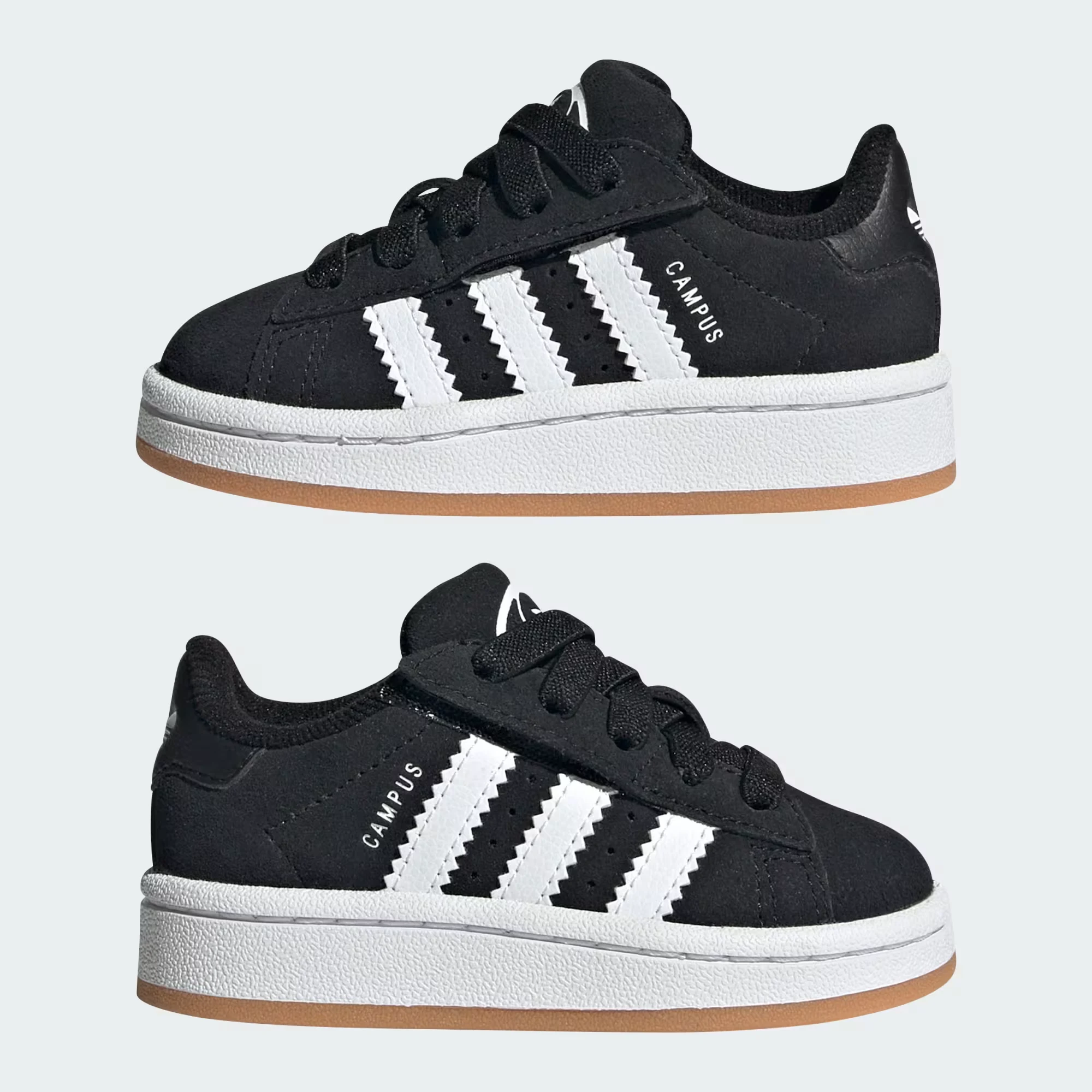 Children's Campus 00s Shoes with Elastic Laces and Comfortable Closure